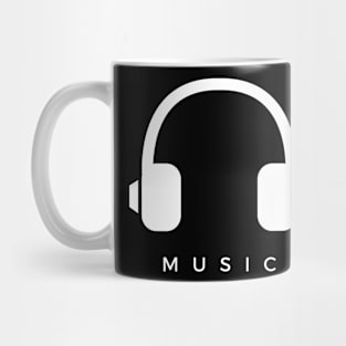 Music Audio Headphones Mug